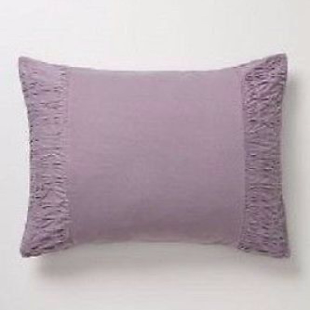 Anthropologie Lazybones Rosette Standard Sham